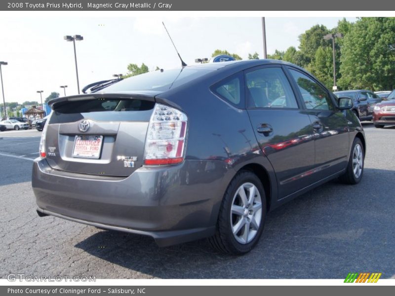 Magnetic Gray Metallic / Gray 2008 Toyota Prius Hybrid