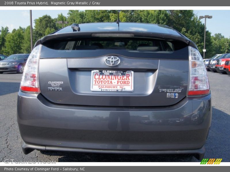 Magnetic Gray Metallic / Gray 2008 Toyota Prius Hybrid
