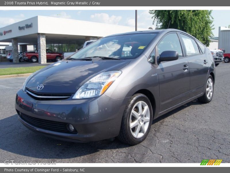 Magnetic Gray Metallic / Gray 2008 Toyota Prius Hybrid
