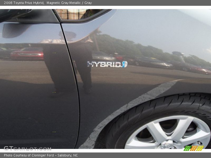 Magnetic Gray Metallic / Gray 2008 Toyota Prius Hybrid