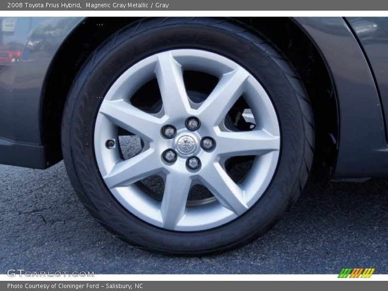 Magnetic Gray Metallic / Gray 2008 Toyota Prius Hybrid