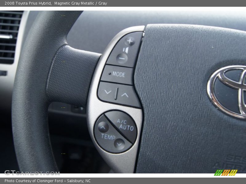 Magnetic Gray Metallic / Gray 2008 Toyota Prius Hybrid