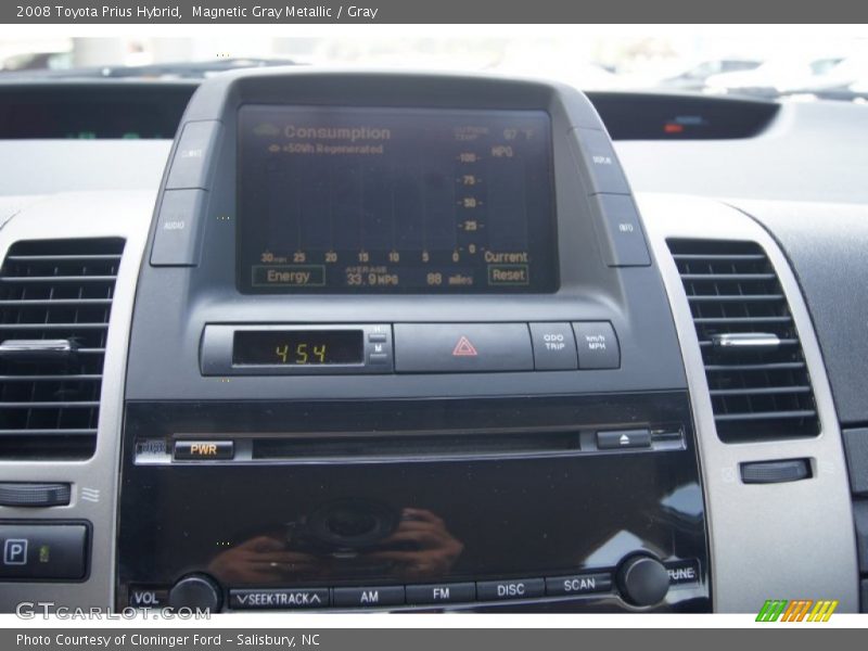 Magnetic Gray Metallic / Gray 2008 Toyota Prius Hybrid