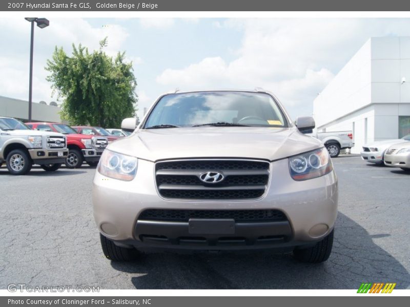 Golden Beige / Beige 2007 Hyundai Santa Fe GLS
