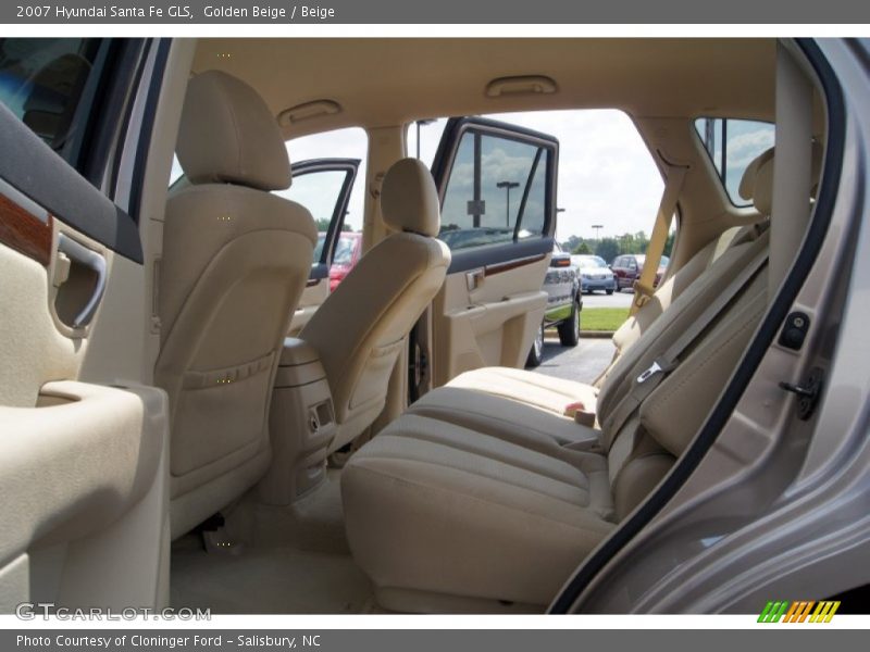 Golden Beige / Beige 2007 Hyundai Santa Fe GLS