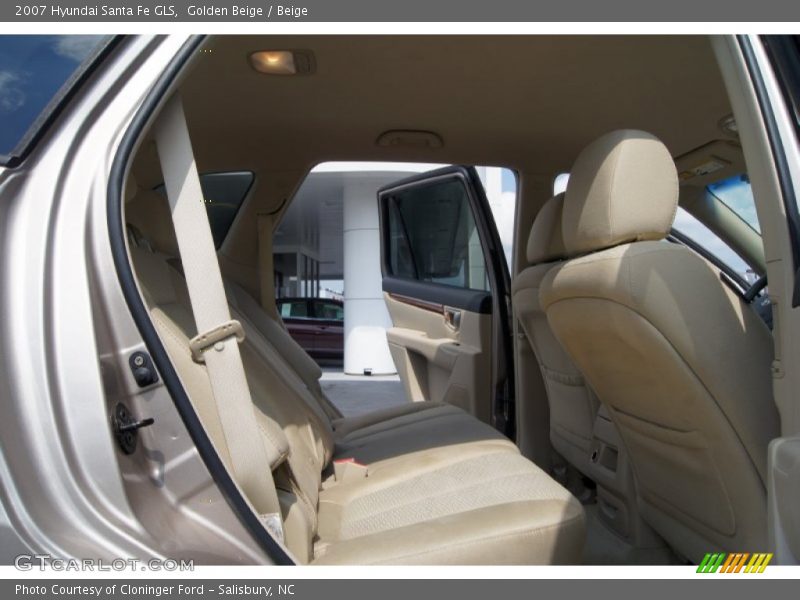 Golden Beige / Beige 2007 Hyundai Santa Fe GLS