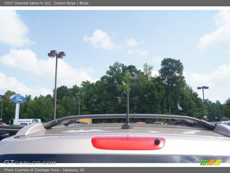 Golden Beige / Beige 2007 Hyundai Santa Fe GLS