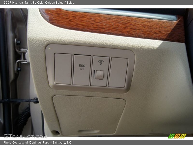 Golden Beige / Beige 2007 Hyundai Santa Fe GLS