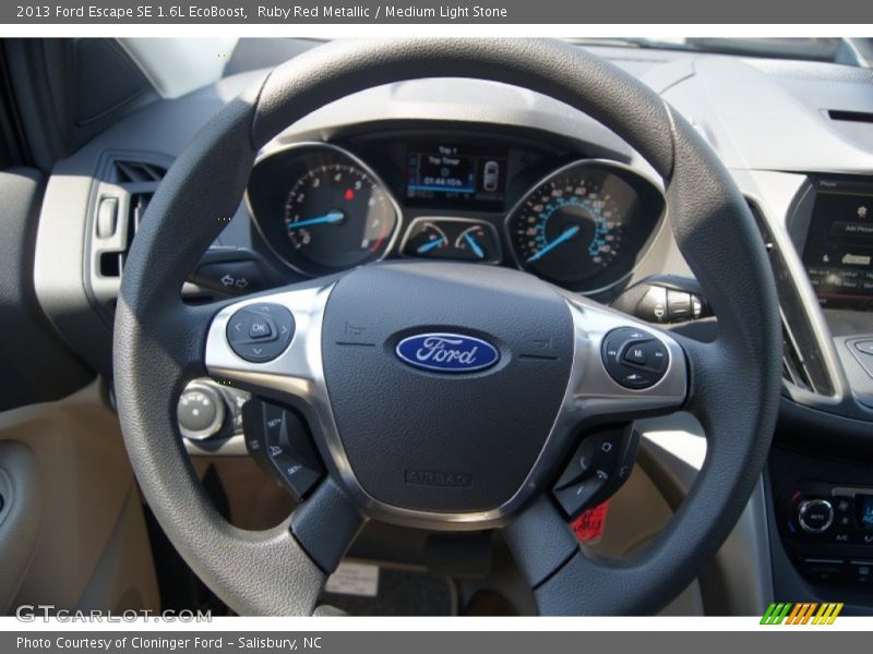  2013 Escape SE 1.6L EcoBoost Steering Wheel