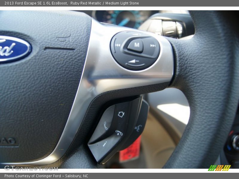 Controls of 2013 Escape SE 1.6L EcoBoost
