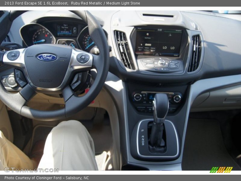 Ruby Red Metallic / Medium Light Stone 2013 Ford Escape SE 1.6L EcoBoost