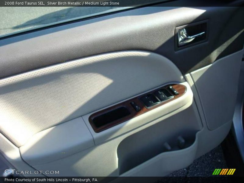 Silver Birch Metallic / Medium Light Stone 2008 Ford Taurus SEL