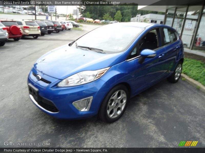 Front 3/4 View of 2011 Fiesta SES Hatchback