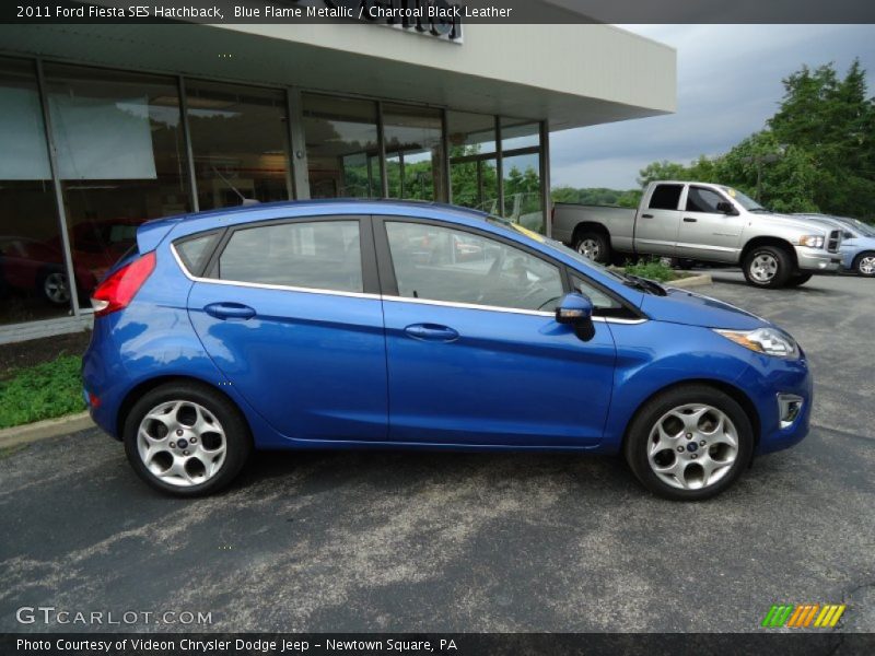  2011 Fiesta SES Hatchback Blue Flame Metallic