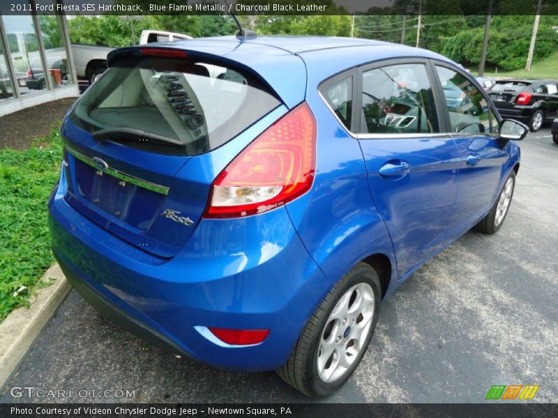  2011 Fiesta SES Hatchback Blue Flame Metallic
