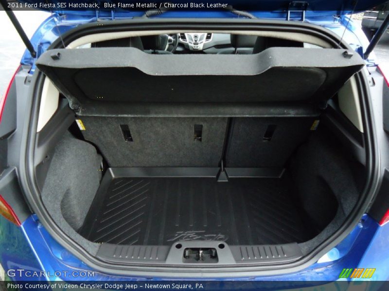  2011 Fiesta SES Hatchback Trunk