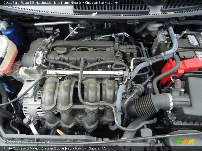  2011 Fiesta SES Hatchback Engine - 1.6 Liter DOHC 16-Valve Ti-VCT Duratec 4 Cylinder