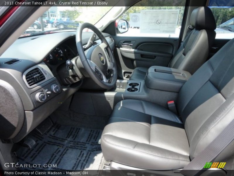 Front Seat of 2013 Tahoe LT 4x4