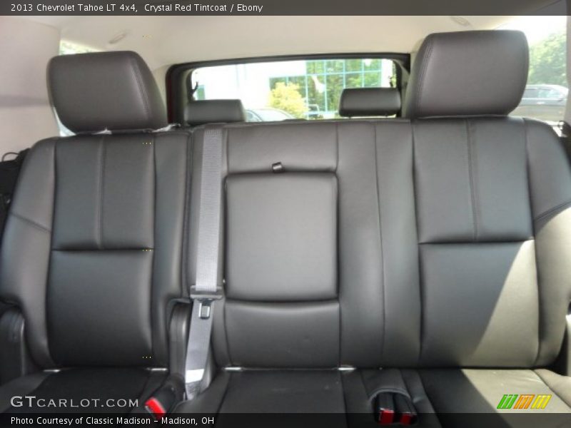 Rear Seat of 2013 Tahoe LT 4x4