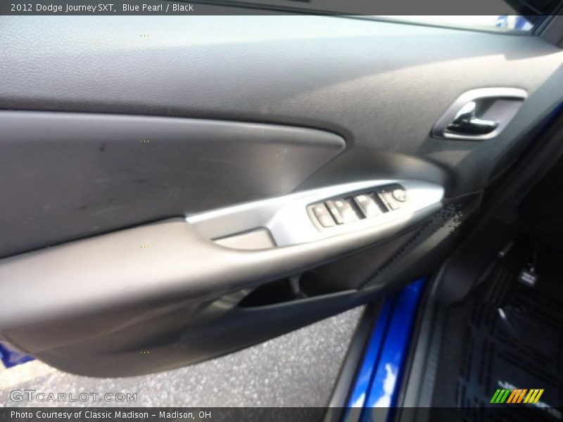Blue Pearl / Black 2012 Dodge Journey SXT