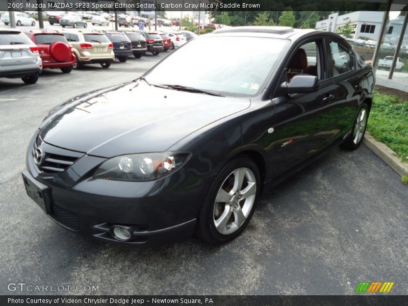 Front 3/4 View of 2005 MAZDA3 SP23 Special Edition Sedan
