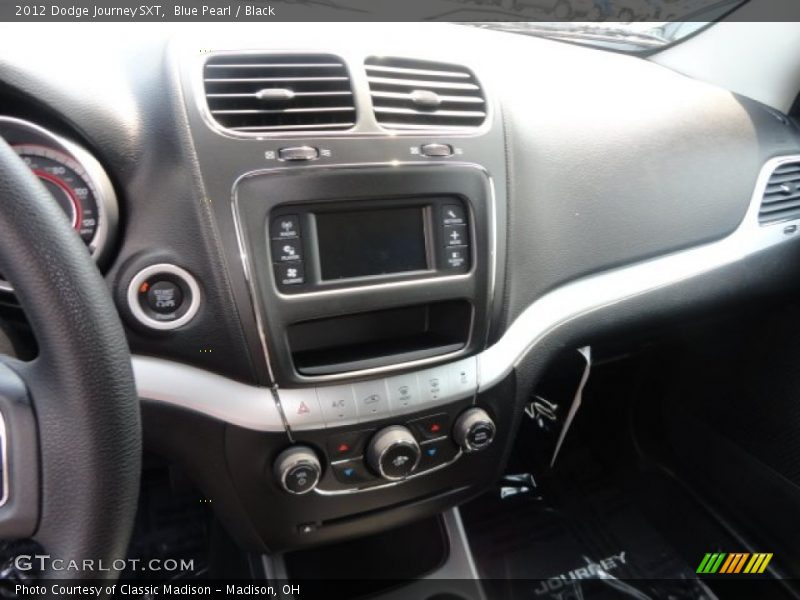 Blue Pearl / Black 2012 Dodge Journey SXT