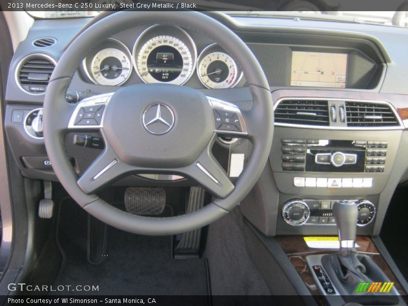 Dashboard of 2013 C 250 Luxury