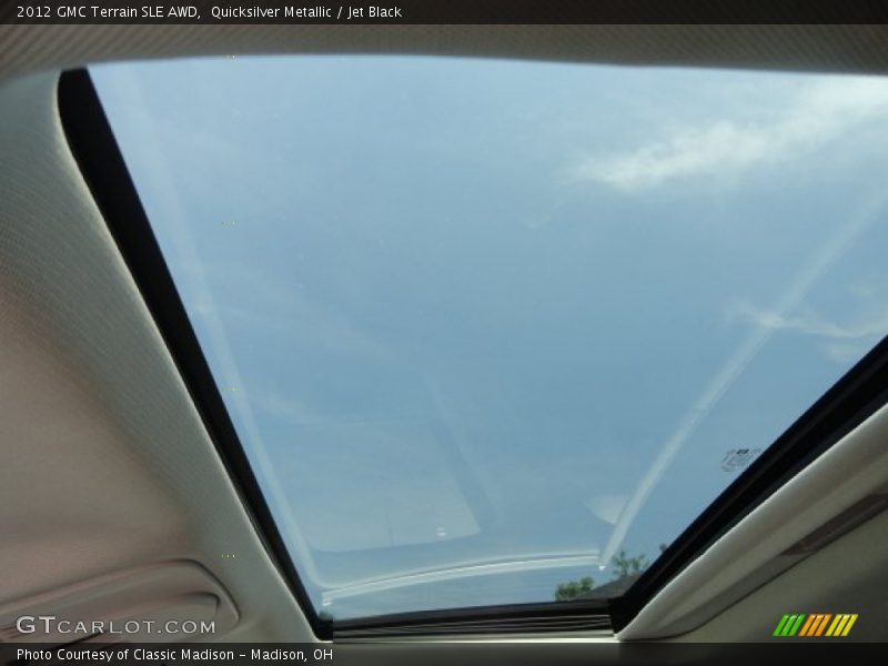 Quicksilver Metallic / Jet Black 2012 GMC Terrain SLE AWD
