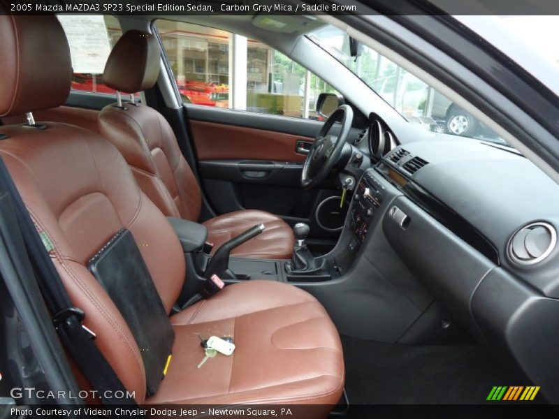Front Seat of 2005 MAZDA3 SP23 Special Edition Sedan