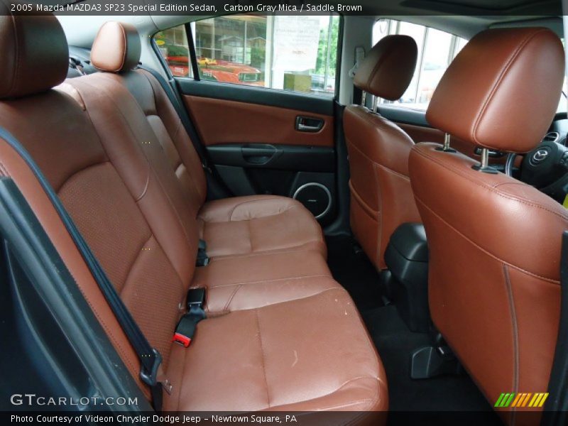 Rear Seat of 2005 MAZDA3 SP23 Special Edition Sedan