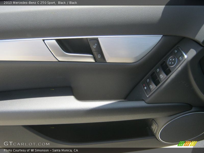 Black / Black 2013 Mercedes-Benz C 250 Sport