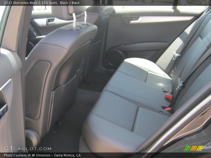 Black / Black 2013 Mercedes-Benz C 250 Sport