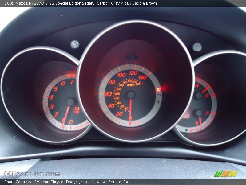  2005 MAZDA3 SP23 Special Edition Sedan SP23 Special Edition Sedan Gauges