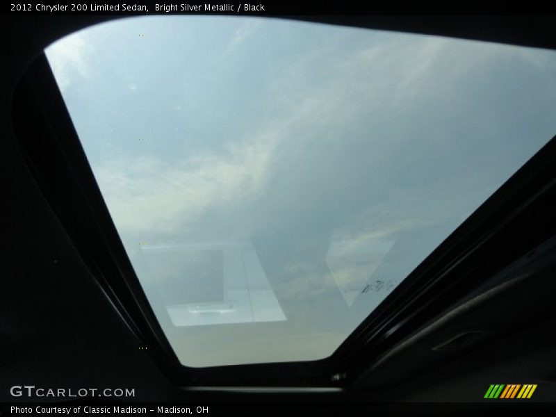 Bright Silver Metallic / Black 2012 Chrysler 200 Limited Sedan