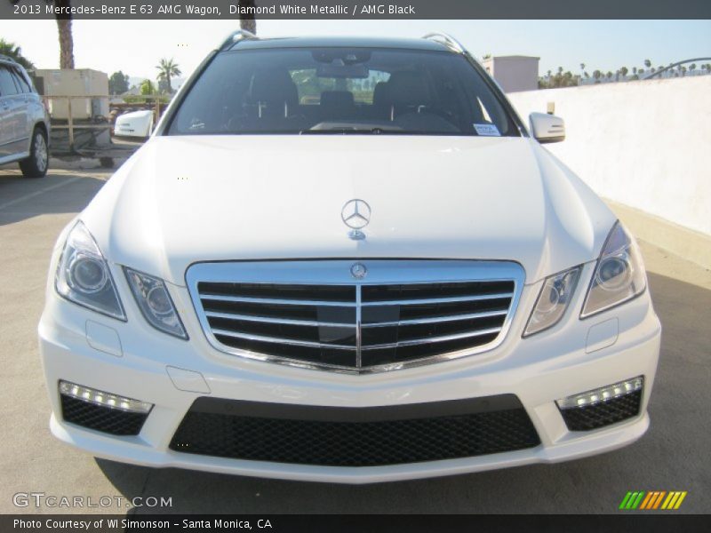  2013 E 63 AMG Wagon Diamond White Metallic