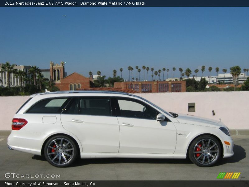  2013 E 63 AMG Wagon Diamond White Metallic