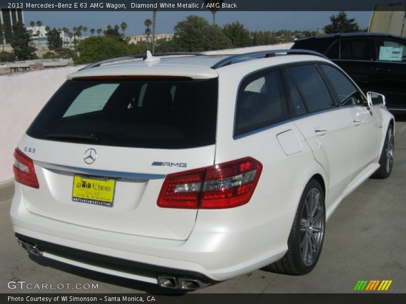 Diamond White Metallic / AMG Black 2013 Mercedes-Benz E 63 AMG Wagon