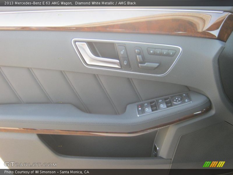 Diamond White Metallic / AMG Black 2013 Mercedes-Benz E 63 AMG Wagon