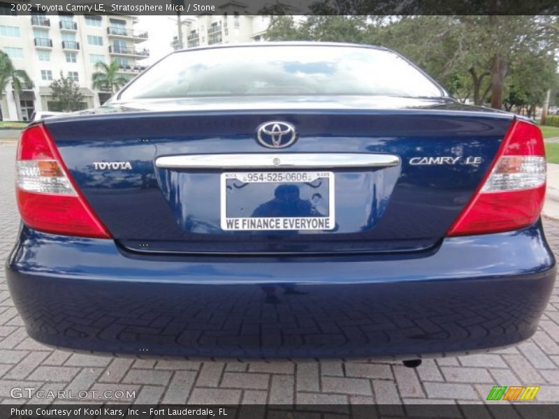 Stratosphere Mica / Stone 2002 Toyota Camry LE