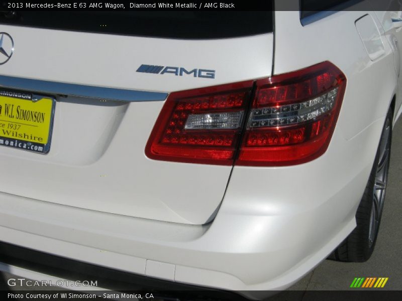 Diamond White Metallic / AMG Black 2013 Mercedes-Benz E 63 AMG Wagon