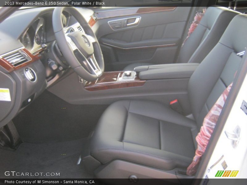 Polar White / Black 2013 Mercedes-Benz E 350 Sedan