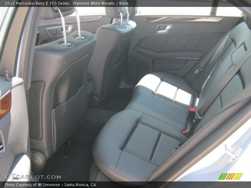 Diamond White Metallic / Black 2013 Mercedes-Benz E 350 Sedan