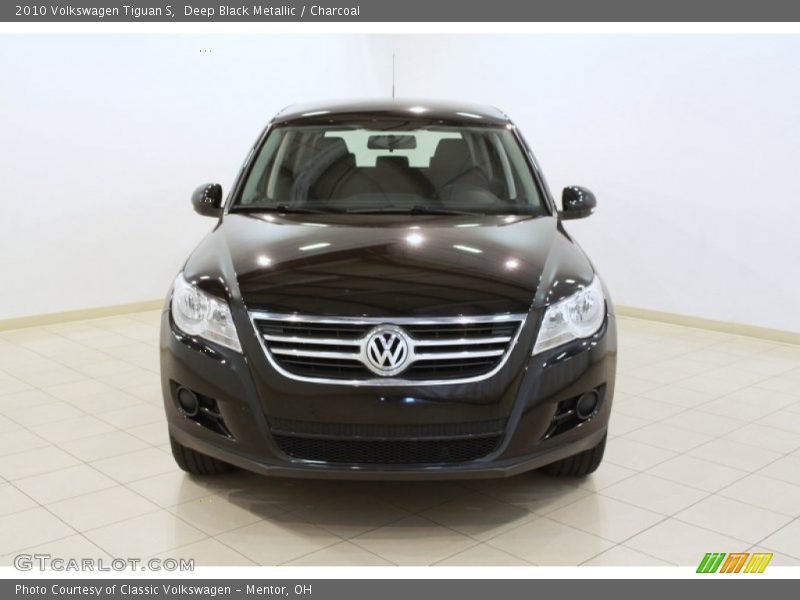 Deep Black Metallic / Charcoal 2010 Volkswagen Tiguan S