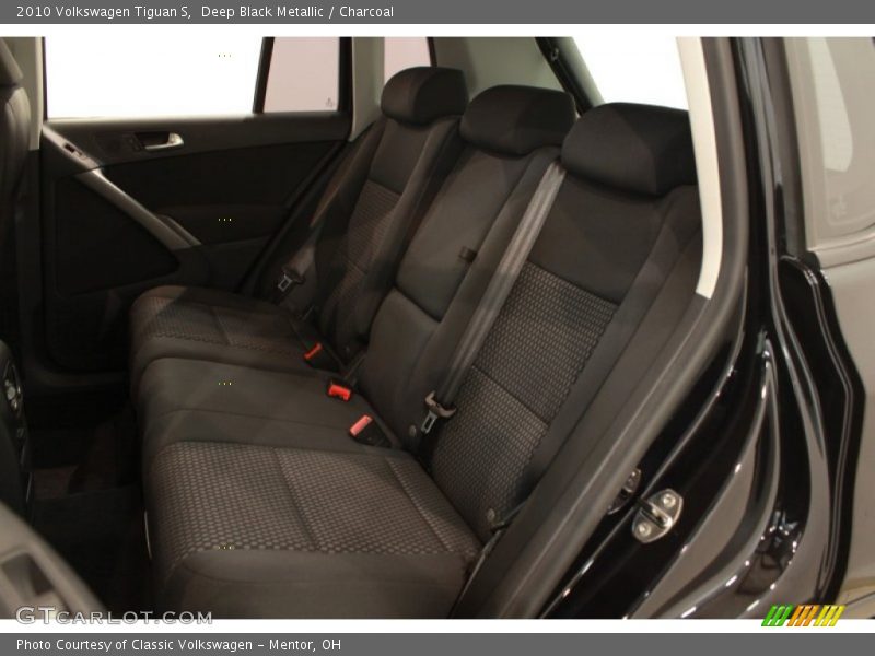 Deep Black Metallic / Charcoal 2010 Volkswagen Tiguan S