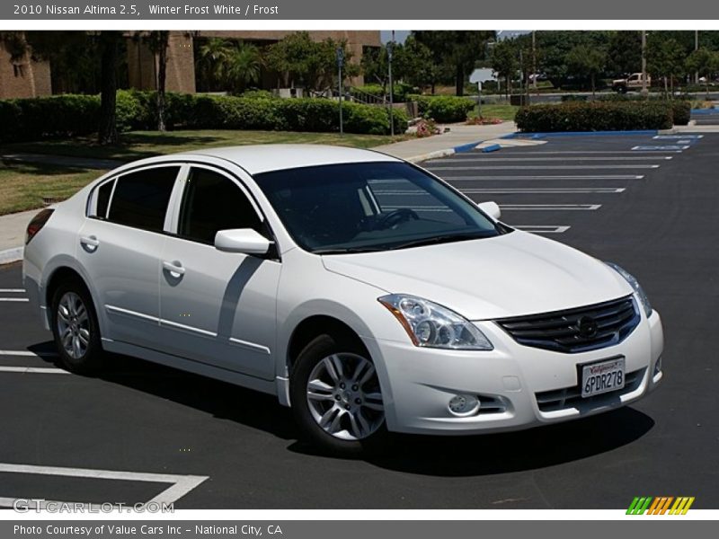 Winter Frost White / Frost 2010 Nissan Altima 2.5