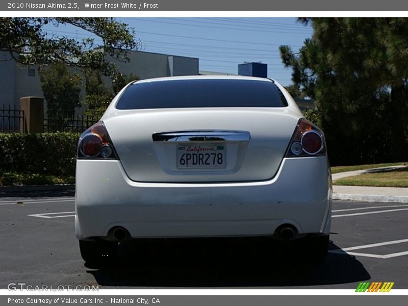 Winter Frost White / Frost 2010 Nissan Altima 2.5
