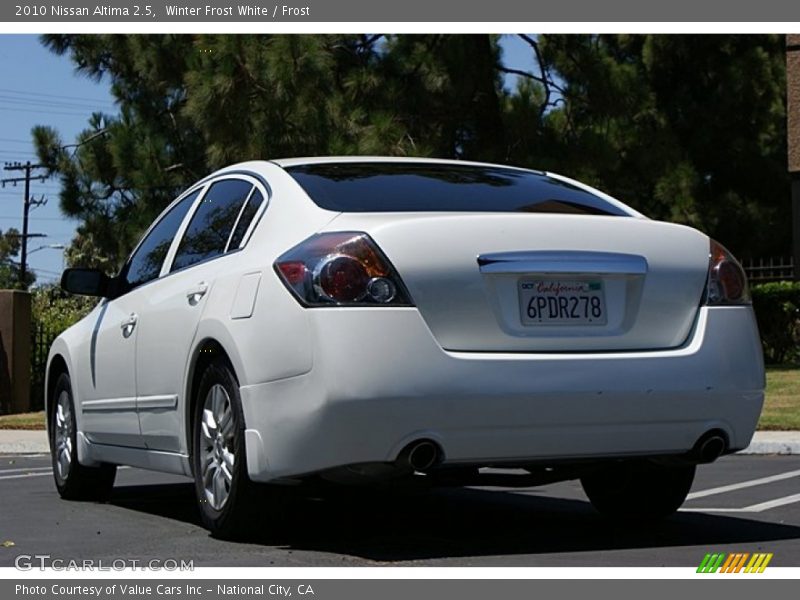 Winter Frost White / Frost 2010 Nissan Altima 2.5