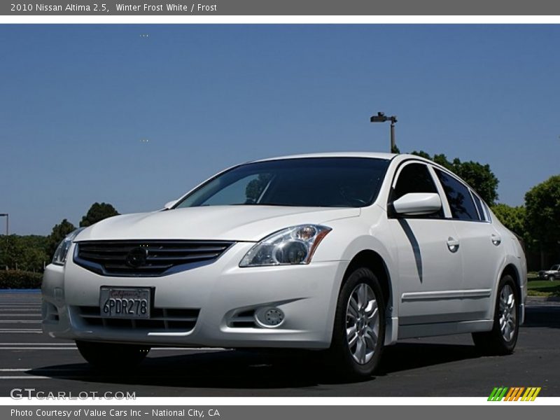 Winter Frost White / Frost 2010 Nissan Altima 2.5