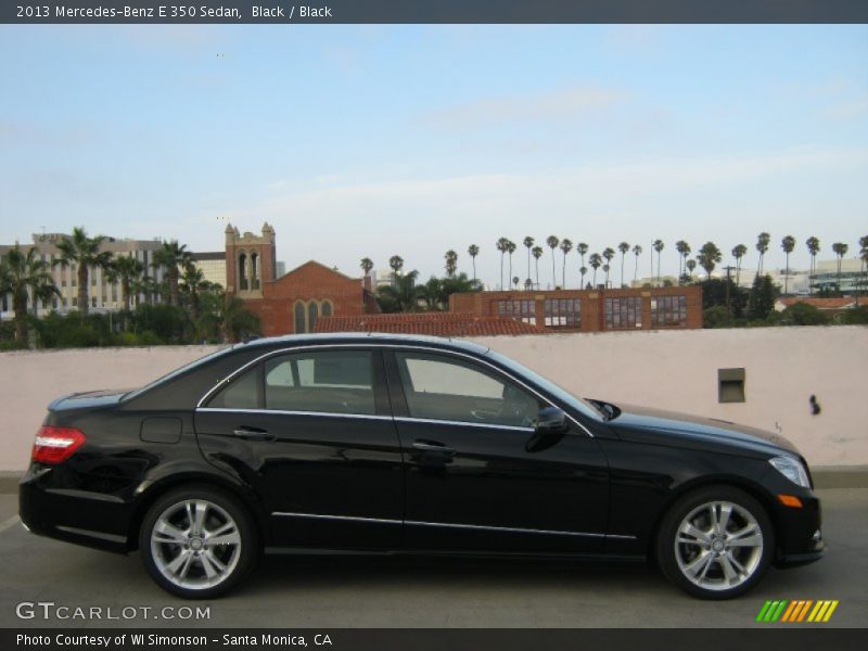 Black / Black 2013 Mercedes-Benz E 350 Sedan