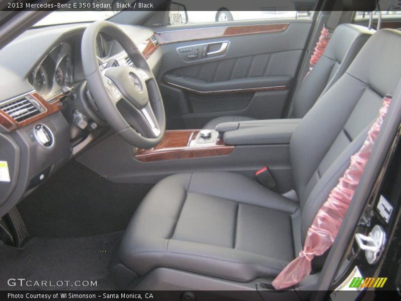 Black / Black 2013 Mercedes-Benz E 350 Sedan